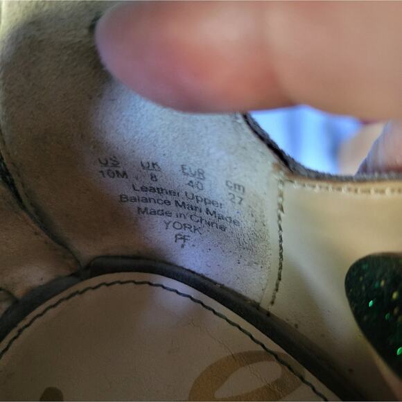 Sam Edelman York Grey Suede Studded Cage Chunky Heel Barbiecore Sandals sz 10 - Picture 5 of 9